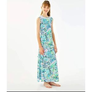 Lilly Pulitzer Girls Classic Maxi Lilly’s House